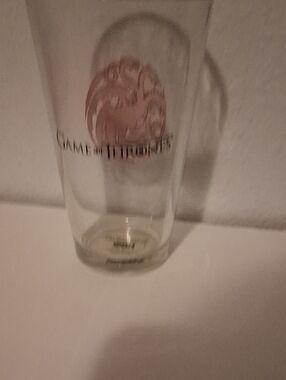 New HBO Game of Thrones Fire & Blood Pint Glass